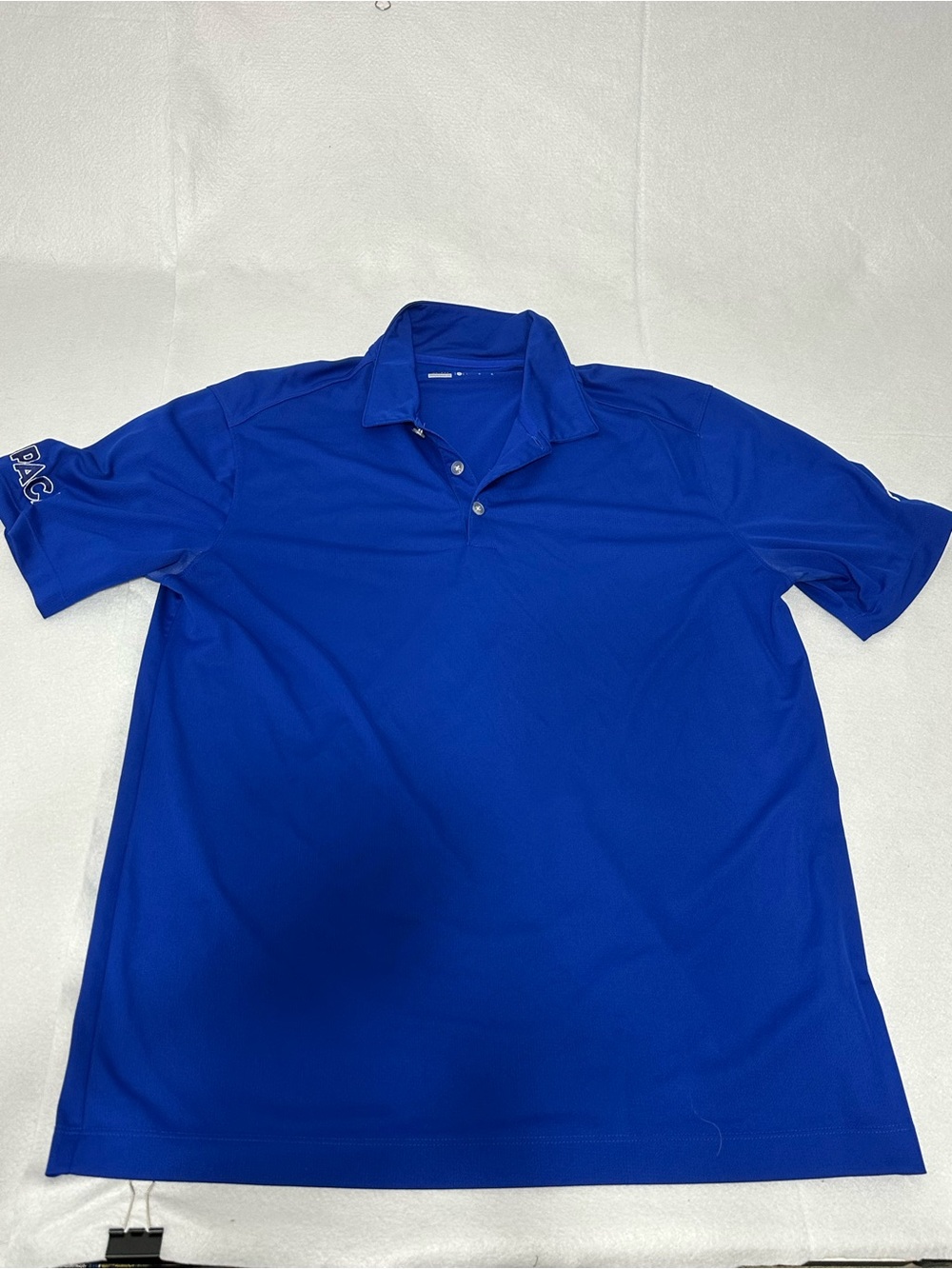 Nike Golf Dri-FIT Men’s Polo Shirt Blue Short Sleeve Size Large